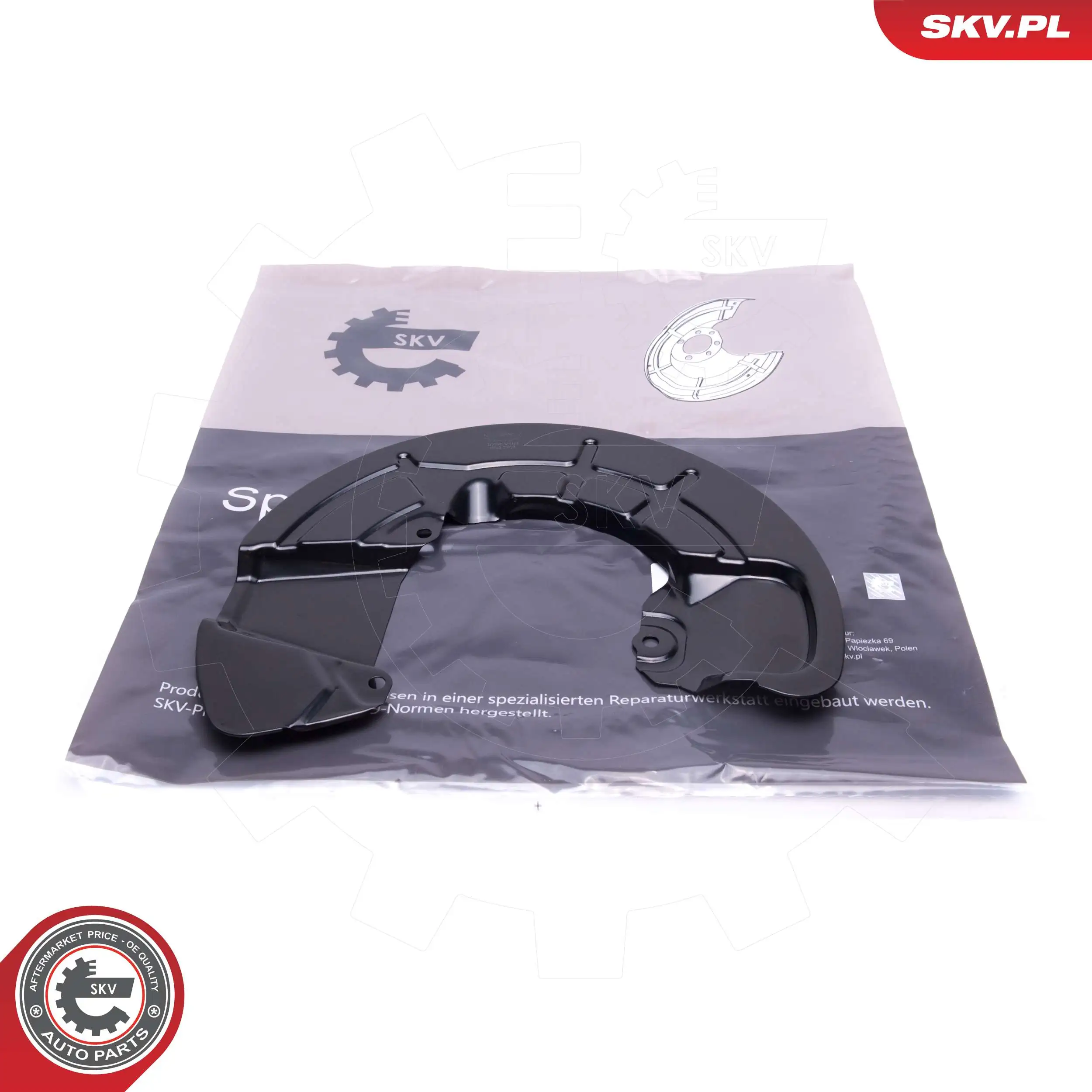 Splash Guard, brake disc